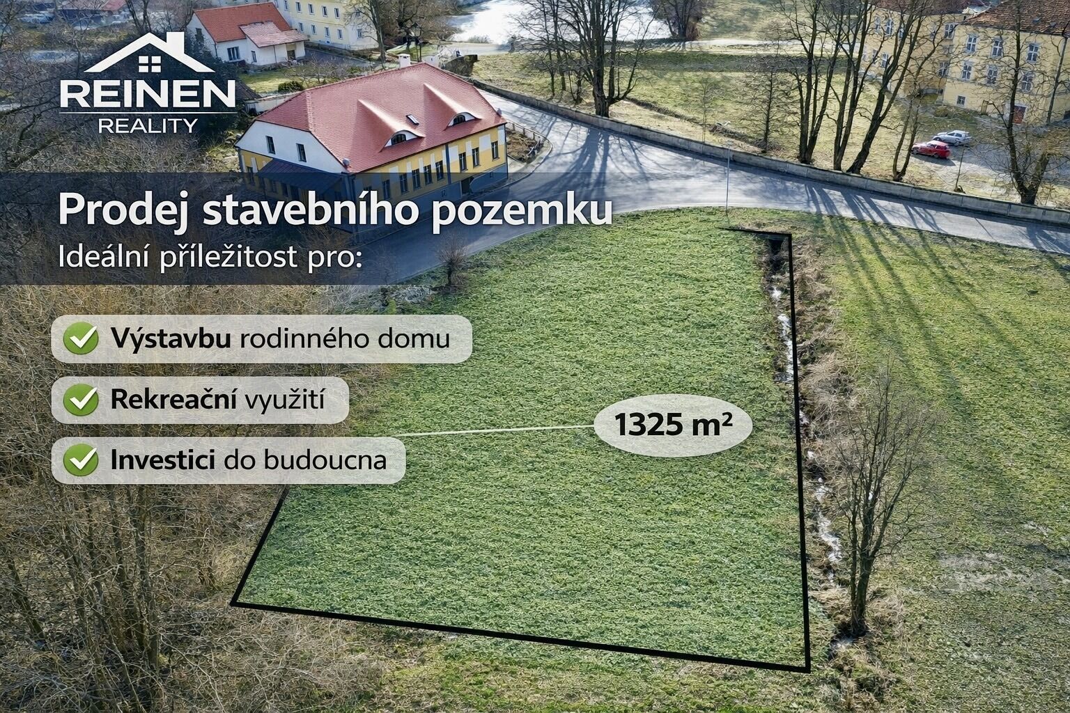 Prodej pozemku-Proseč-Obořiště