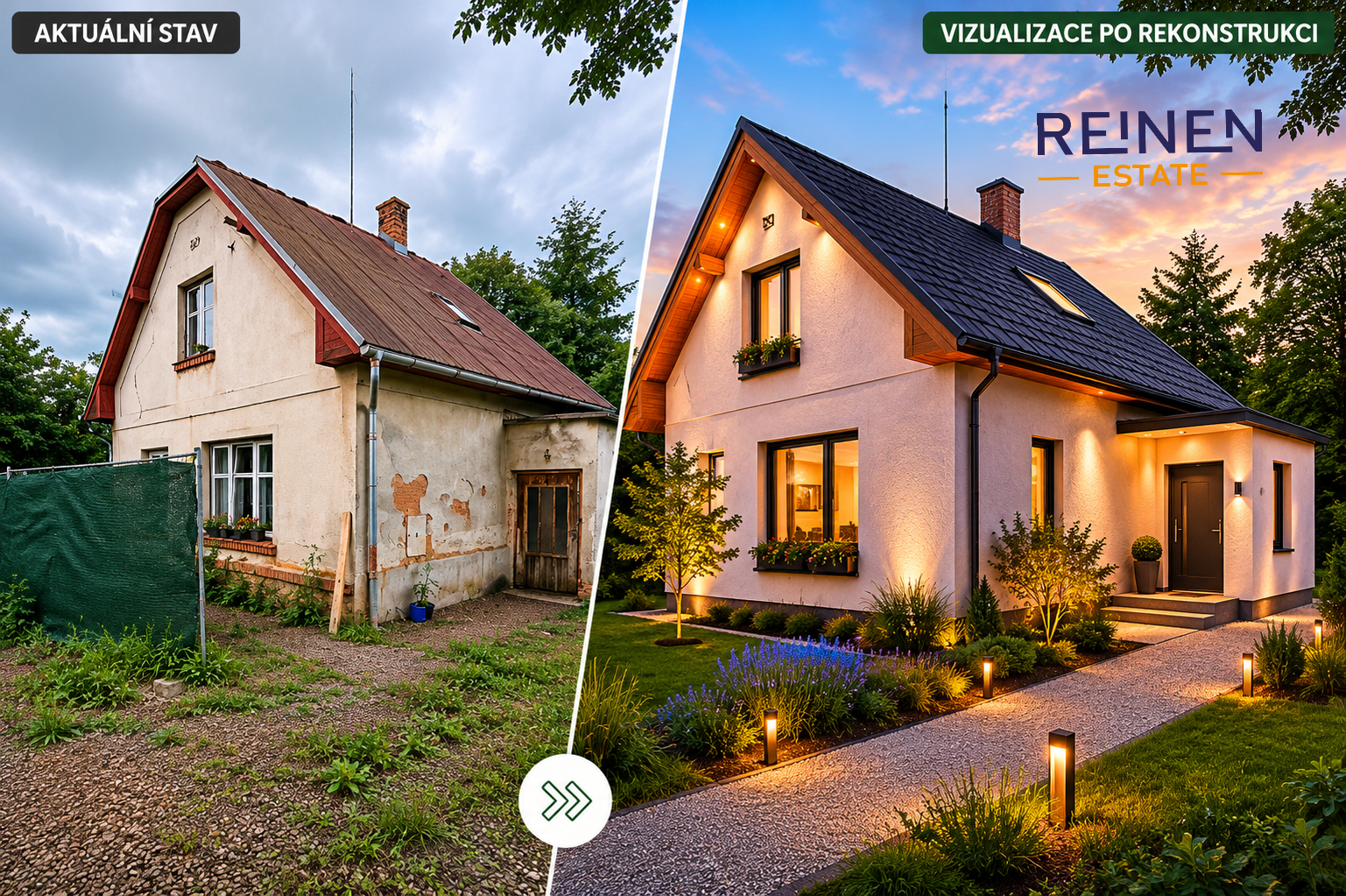 Rodinný dům s rozlehlou zahradou 1 251 m²