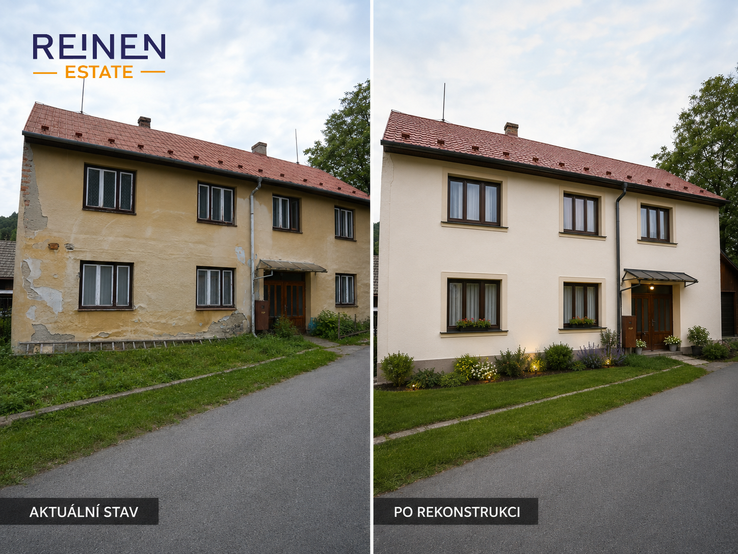 Rodinný dům 270 m² se zahradou a velkým potenciálem, Chvalčov