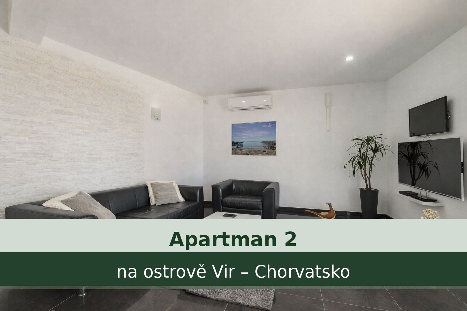 Prodej apartmánového domu na ostrově Vir – Chorvatsko