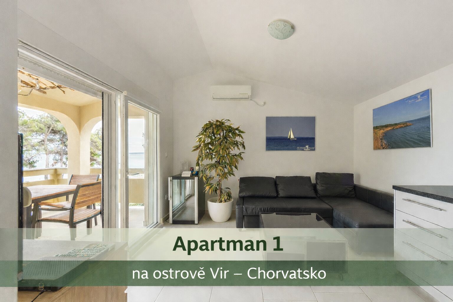 Prodej apartmánového domu na ostrově Vir – Chorvatsko