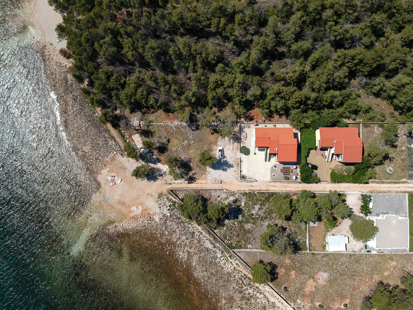 Prodej apartmánového domu na ostrově Vir – Chorvatsko