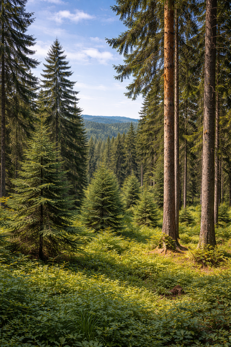 Prodej lesního pozemku-30 879 m2-Svatá Maří okr.Prachatice