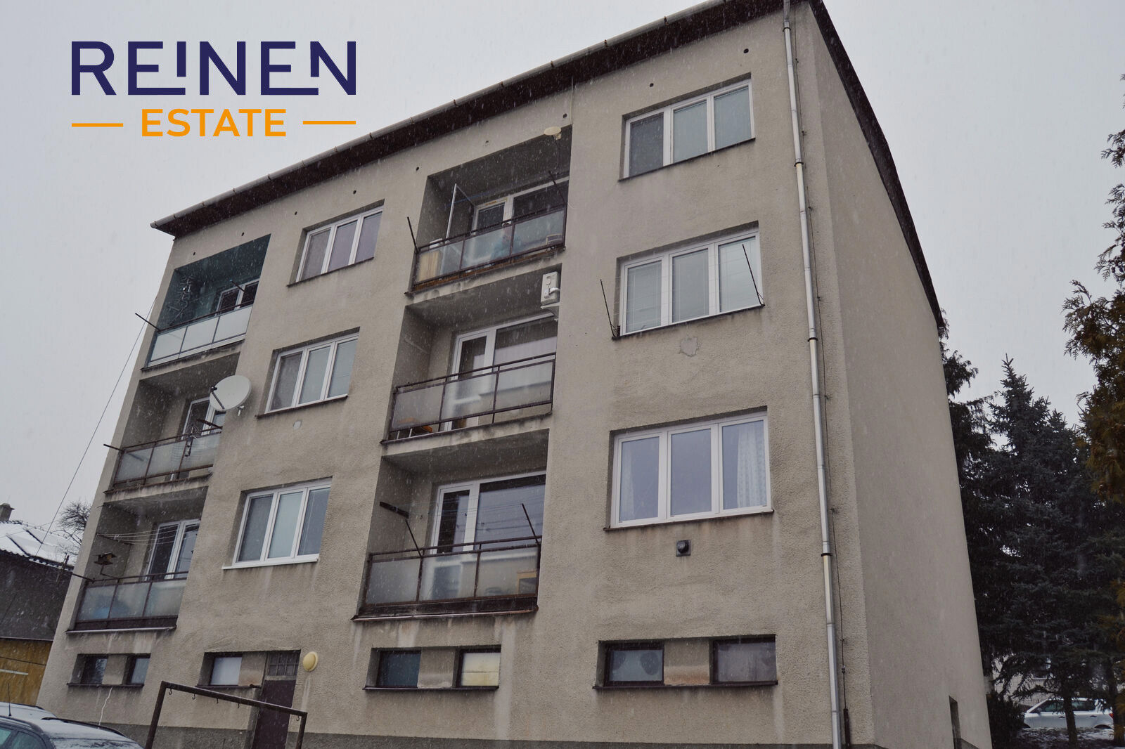 Prodej bytu 2+1 s lodžií, garáží a zahrádkou – Přílepy u Holešova