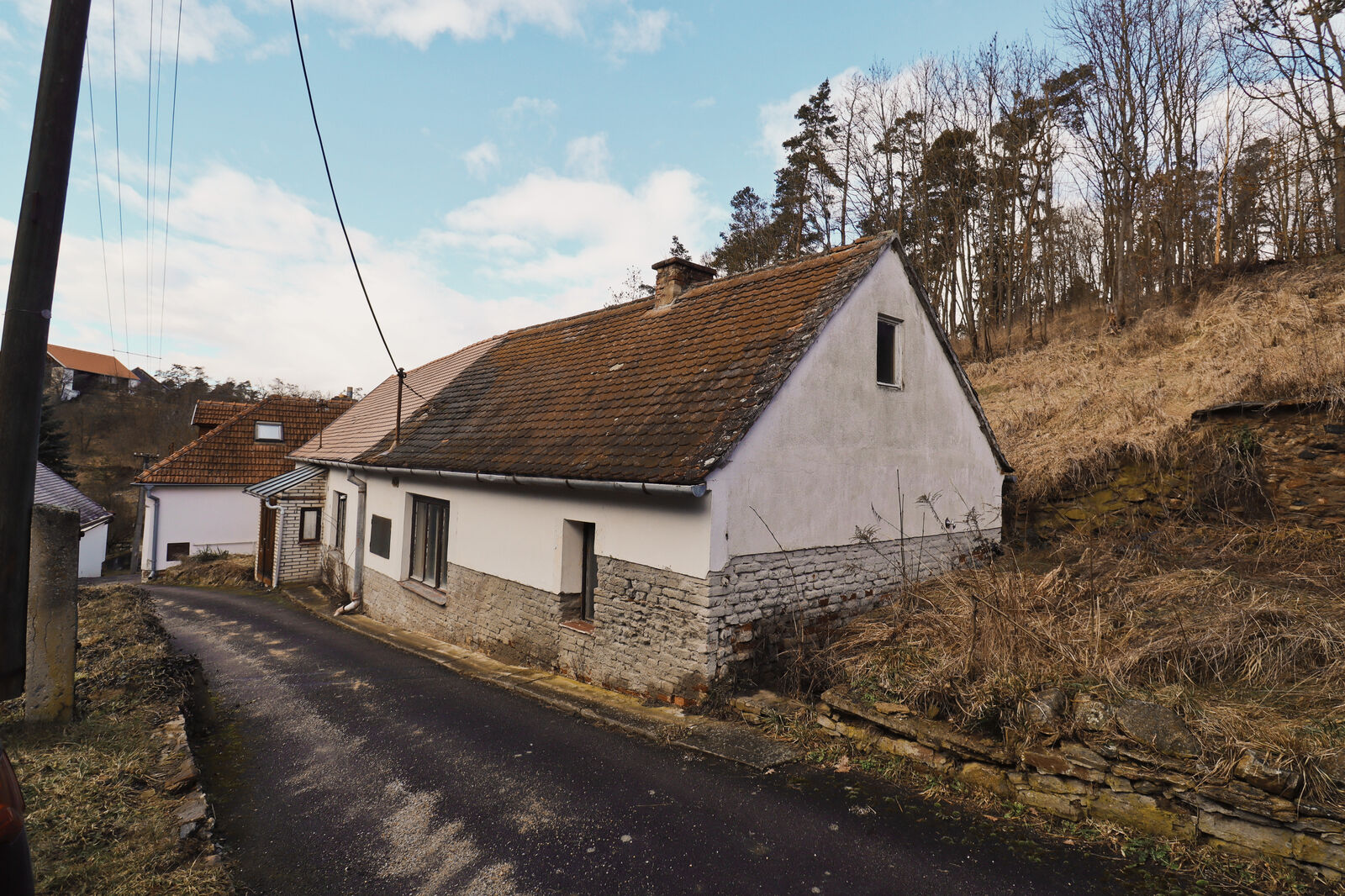 Prodej chalupy k rekonstrukci – Vysočany, okres Znojmo